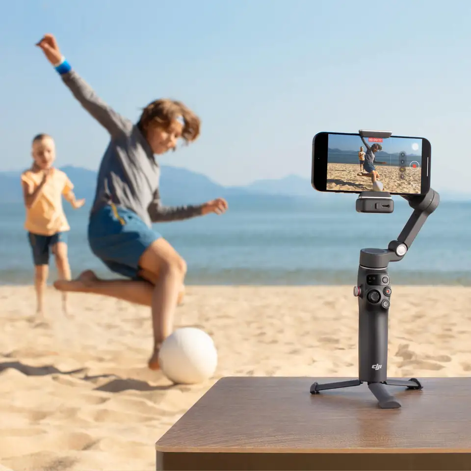 DJI Osmo Mobile 7P Vlog Combo (Mic Mini Transmitter) Robust