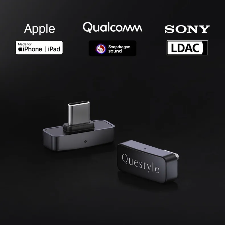 Questyle QCC Dongle Pro LDACロスレスBluetooth 5.4トランスミッター