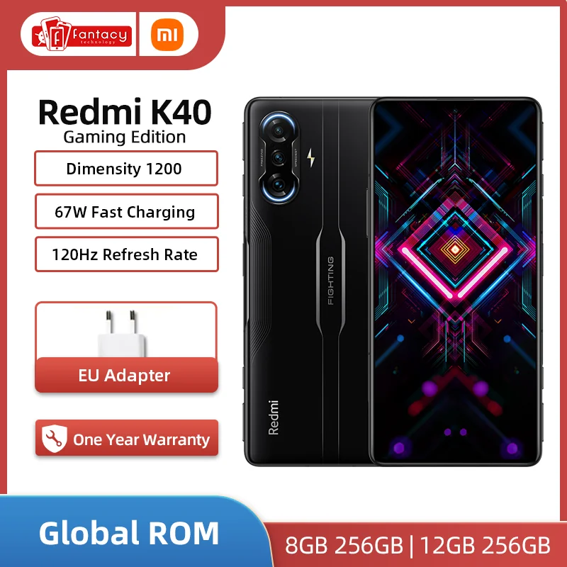 Redmi K40 グローバルROM Mi11X化 12GB/256GB