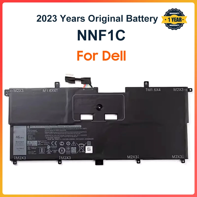 Batteria Per Laptop Nnf1C Hmpfh Per Dell Xps 13 9365 Xps13-9365-D1805Ts,D1605Ts N003X9365-D1516Fcn Np0V3 P71G P71G00 46Wh
