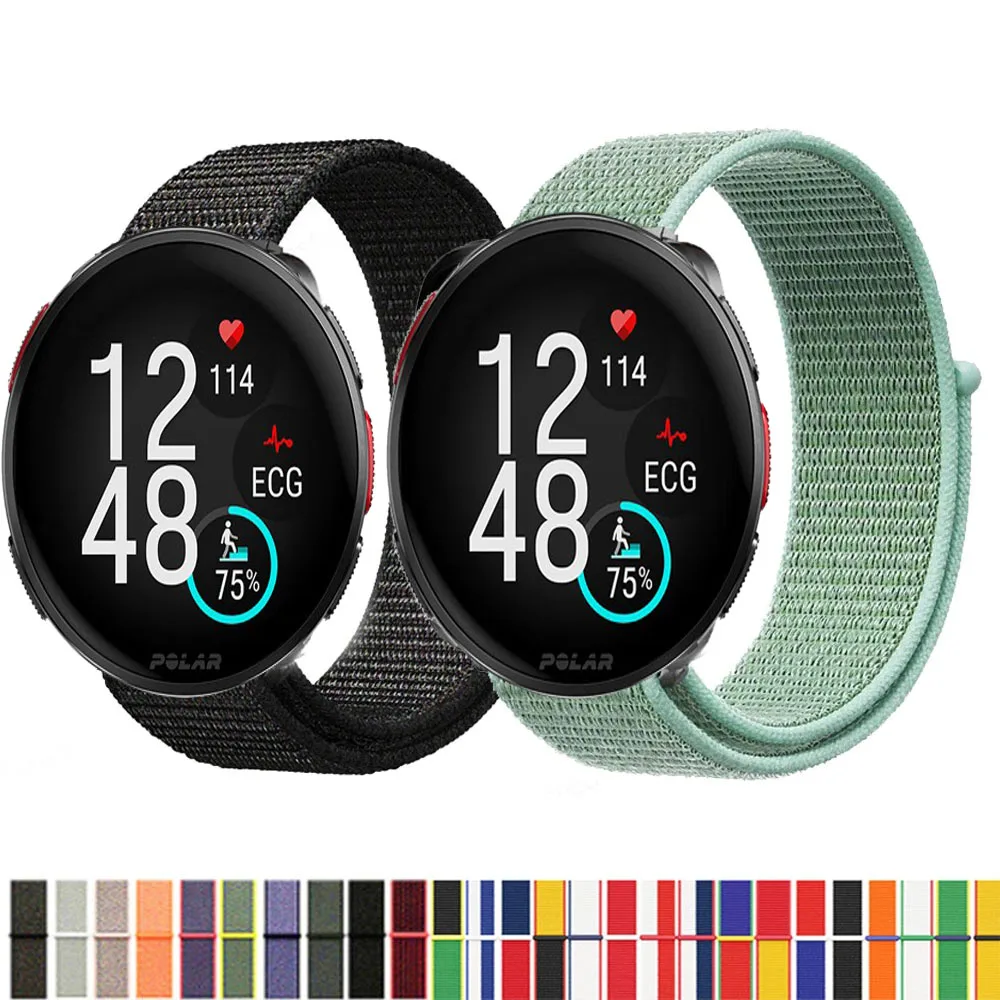 Cinturino In Nylon Da 22Mm Per Polar Vantage V3 Smartwatch Replacment Bracciale Cinturino Sportivo Correa Per Polar Vantage V 3 Band