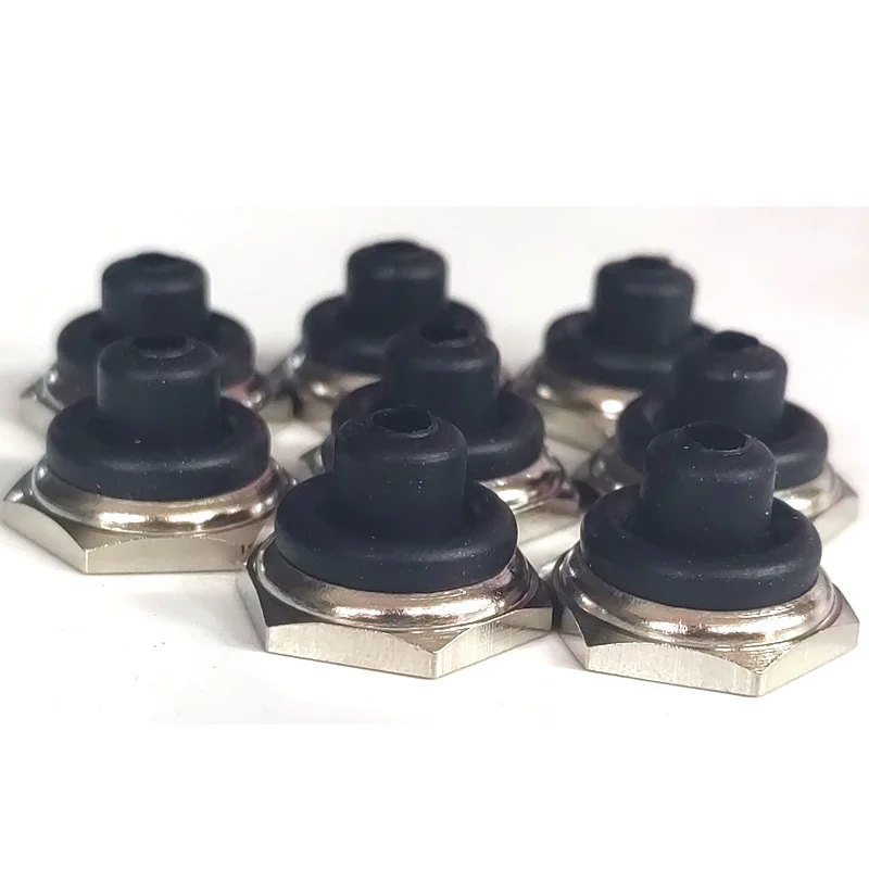 M12 * 0.75 12MM Toggle Switch Waterproof Cap 5pcs