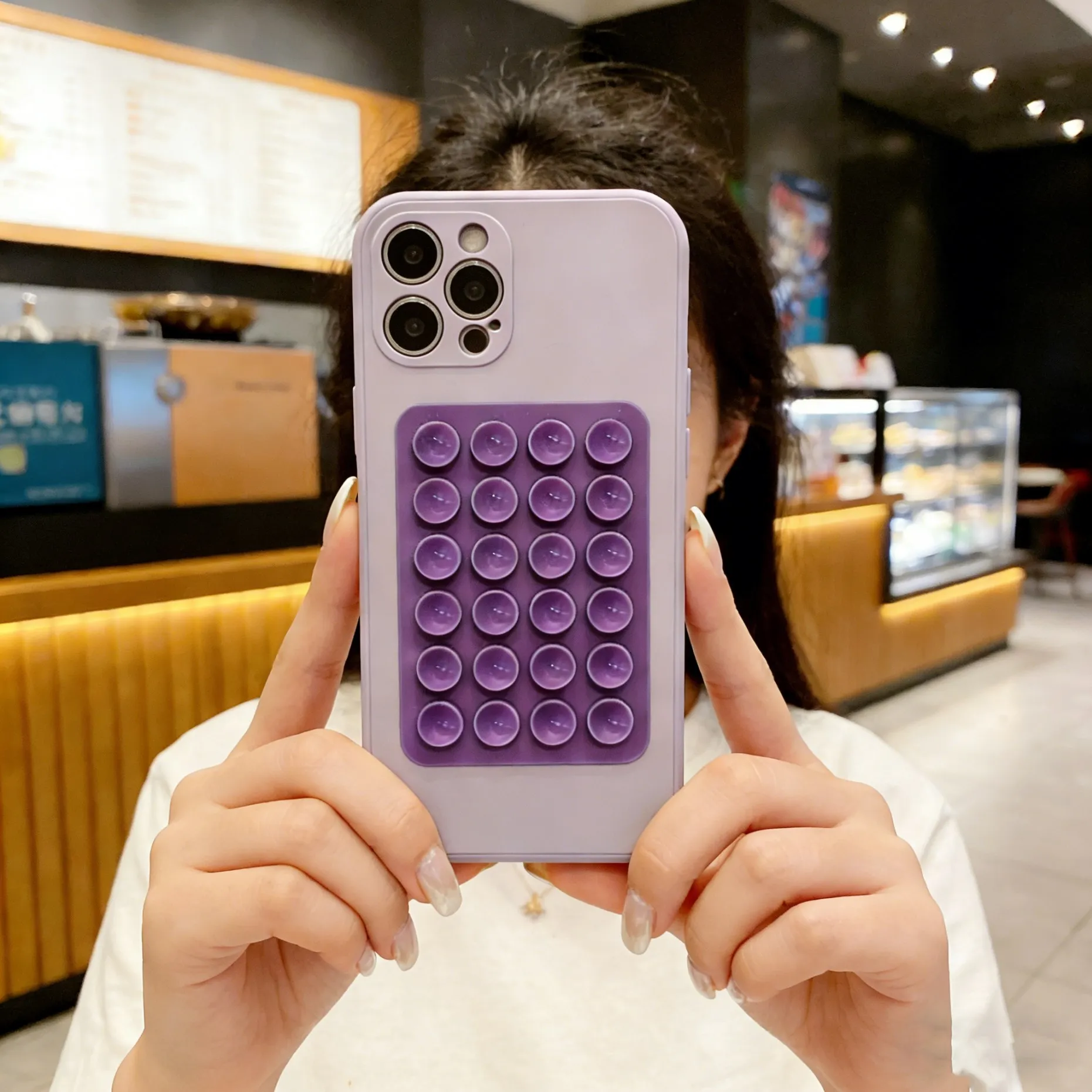 Universal Soft Silicone Suction Cup Phone Holder Cover