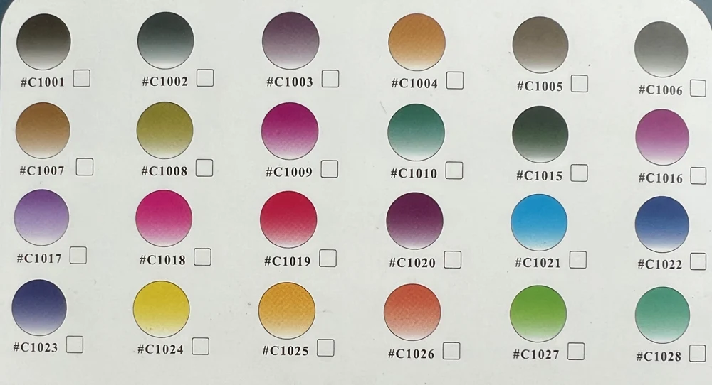 Lens Tinting Solution 1pack Lens tinting solution dye packets dying tinting material Grey Green Yellow G15 Brown Red Pink Blue Many Color Options