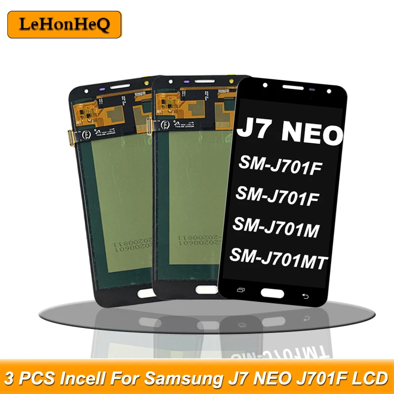 3 шт./лот Incell для Samsung J7 Nxt J701 J701F Регулируемый ЖК-дисплей сенсорный экран
