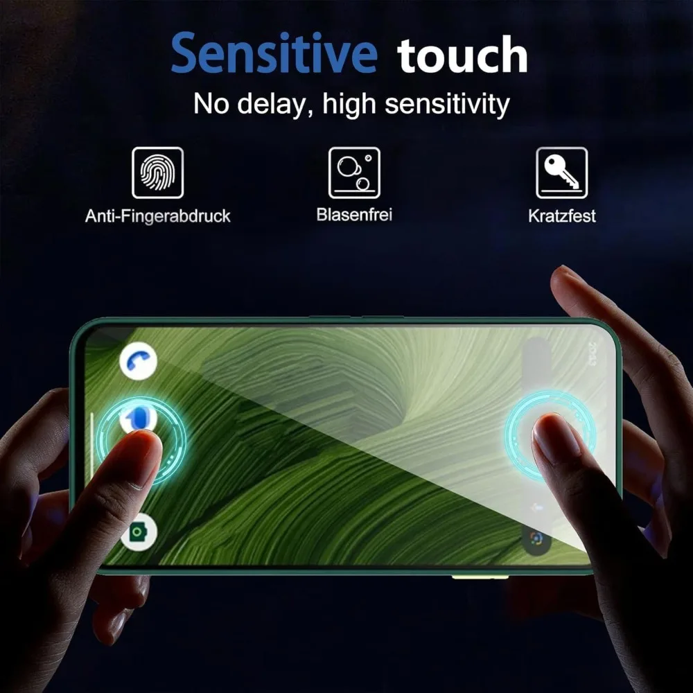 Premium 4-Pack Tempered Glass Screen Protectors - HD Clear, Case Friendly, Anti-Scratch Protective Films