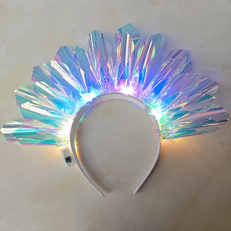 Fascia per capelli illuminata Fascia per capelli luminosa a