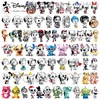 Hot Sale Disney Charms Mickey Mouse Stitch Mermaid Captain America Beads Fit Original Bracelets DIY Women Jewelry Gifts