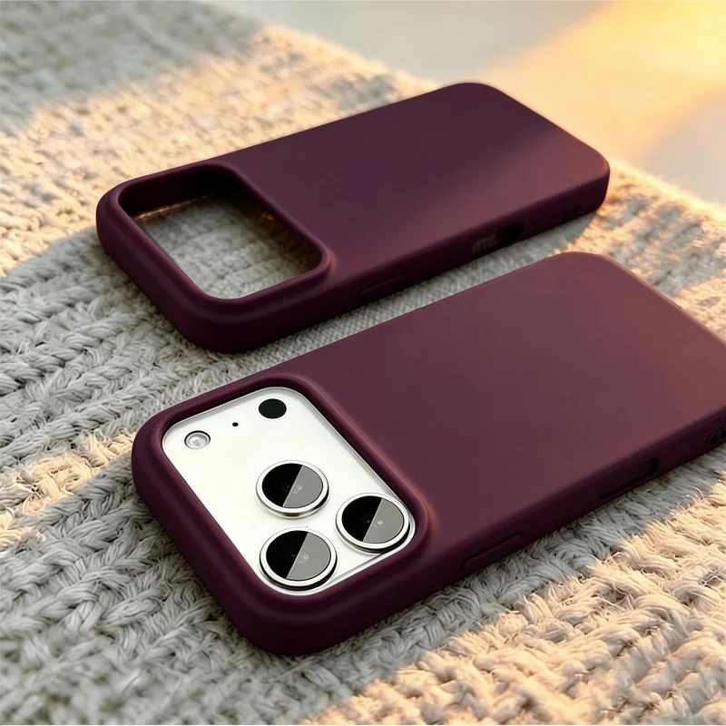 Premium Soft Liquid Silicone Shockproof Phone Case - Luxury Back Cover
