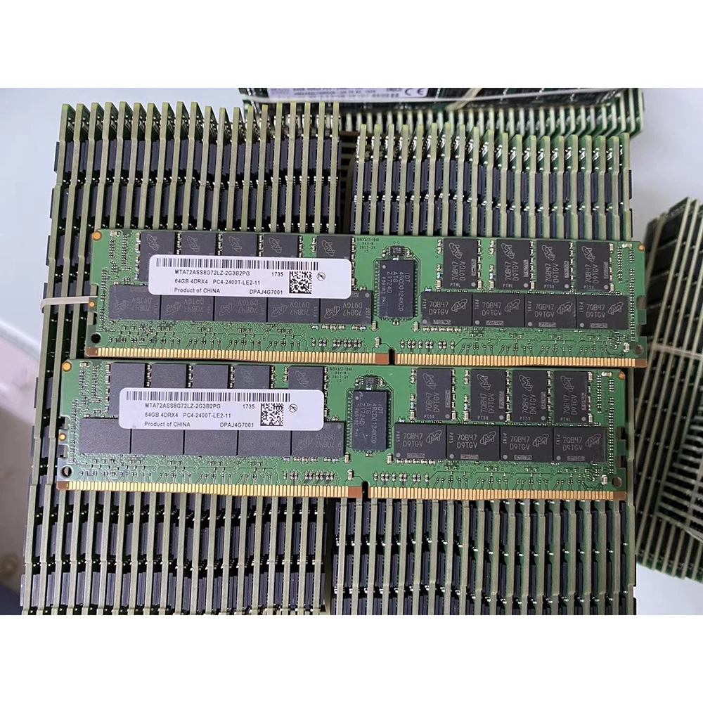 1Pcs For MT RAM 64G 64GB DDR4-2400 4DRX4 DDR4 2400 LRDIMM Server Memory MTA72ASS8G72LZ-2G3 6 1Pcs For MT RAM 64G 64GB DDR4-2400 4DRX4 DDR4 2400 LRDIMM Server Memory MTA72ASS8G72LZ-2G3 - Image 4