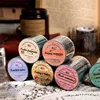 1Roll Tape Transparent Seal Simple Basic Collage Fastener Time Book Draft Series Vintage English Supplies Scrapbook 50MM*2M 1