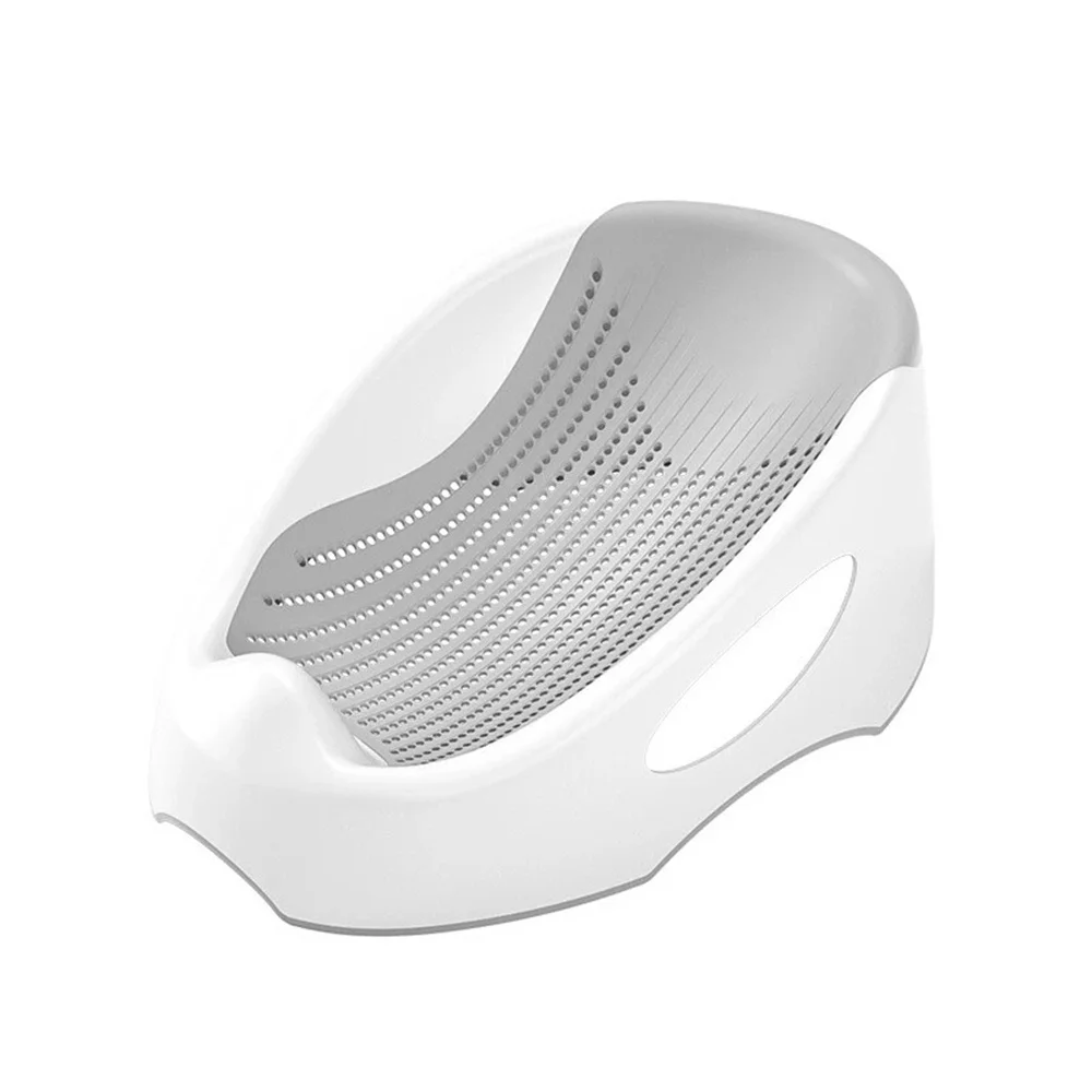 Soft Mesh Baby Bath Support and Booster, Non-Slip Base