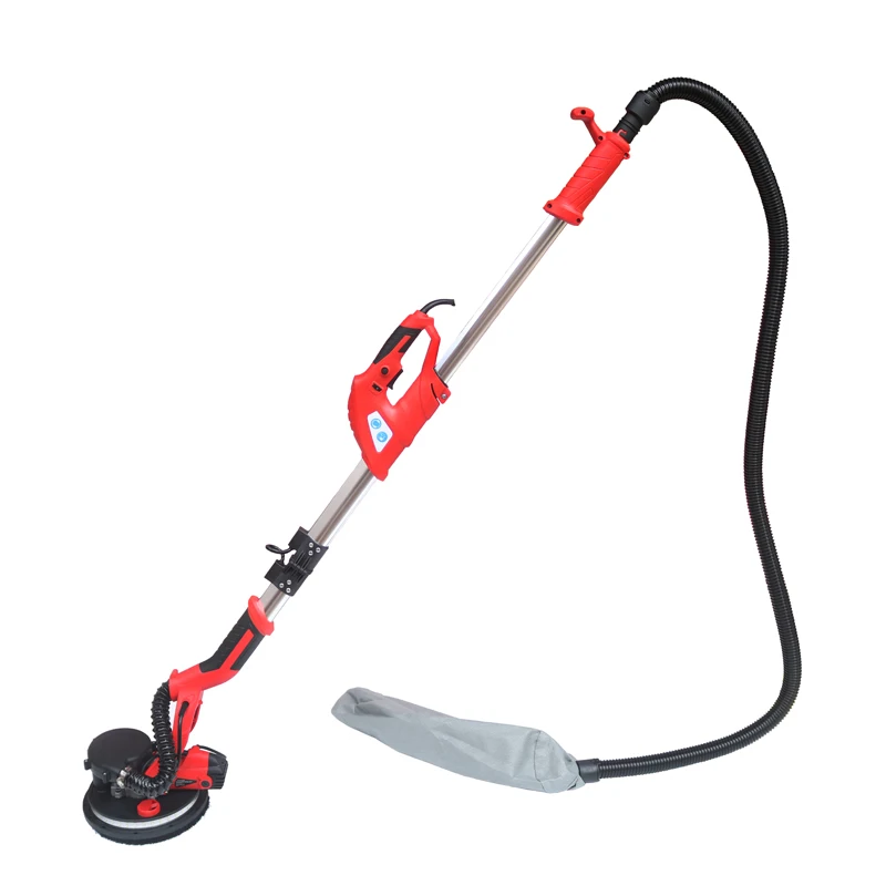 Foldable Adjust Speed Drywall Sander 750W 110V-230V Wall Polishing Grinding Double Led Light Wall Putty Polisher Machine