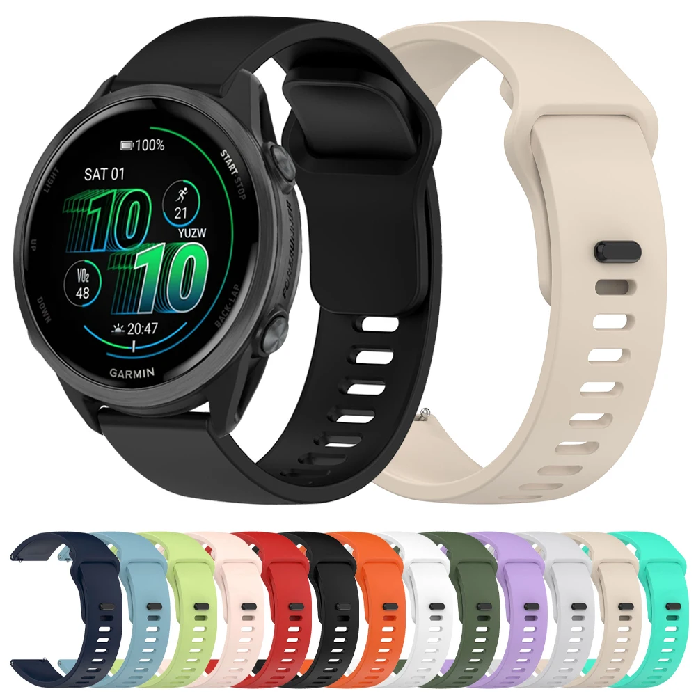 Versatile Silicone Replacement Strap for Garmin and Venu Smartwatches