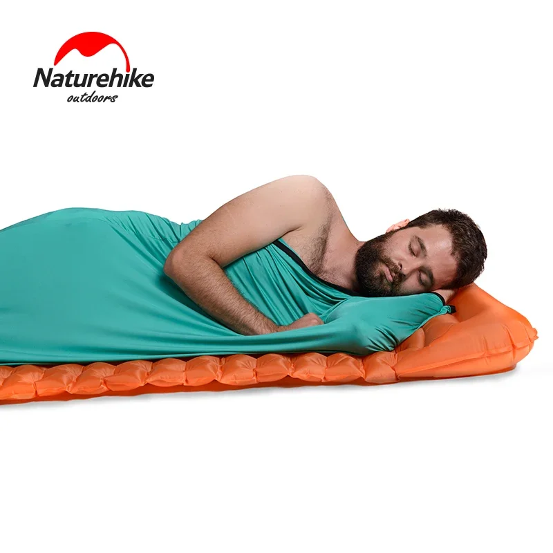 Sleeping Bag Survival Sleeping Bag Naturehike Portable Sleeping Bag for Outdoor Travel with Liner Carry Sheet Anti Dirty for Hotel