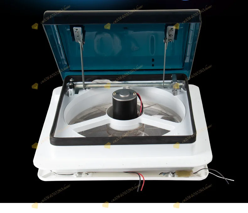 RV ventilation fan 12V two-way car roof modification ventilation, rainproof, ins