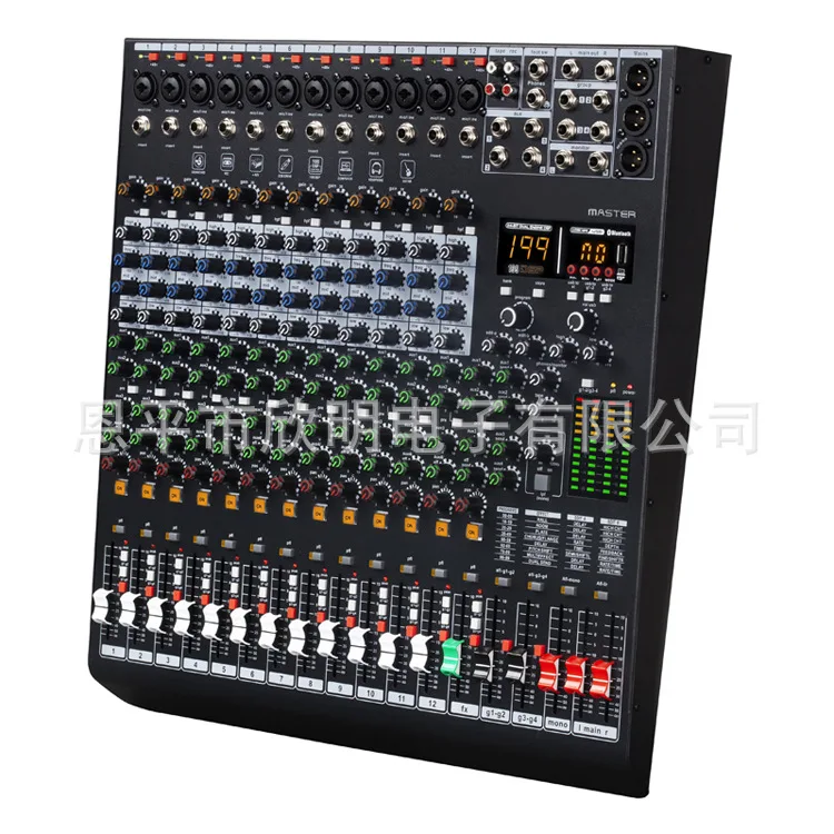 

MASTER professional Bluetooth with sound card recording Mixing console 199DSP Effects unit 8/12/16 channels
