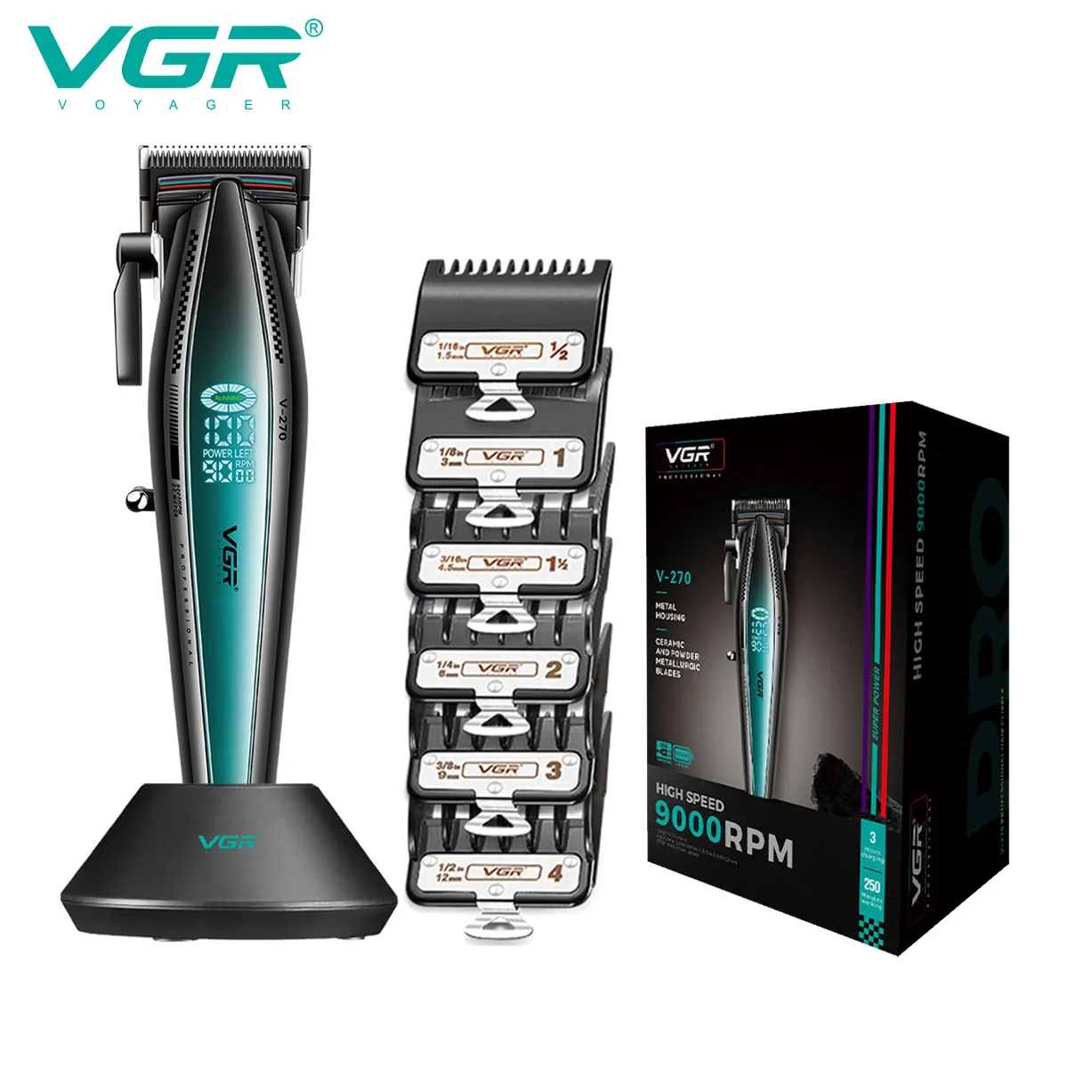 VGR "مكينة حلاقه رجالي " مكينة حلاقة trimmer ماكين...