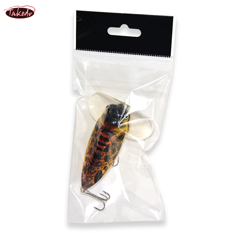 2 pièces insectes leurre de pêche 4 cm 4.4g