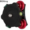 Metal Leveling Base LP-64 Camera Tripod Head Leveling Base Triple-wheel Precision Leveler Bubble Level 3/8" Screw Load 15kg 1