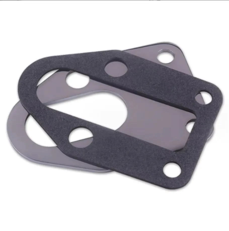 SBC Black Fuel Pump Block Off Plate with Gasket 283 327 350 383 400 SB Fit for Chevy Accessories 1SET