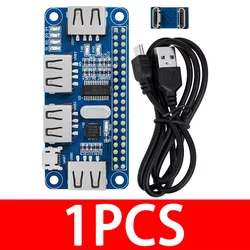 Advanced 4 - Port USB HUB HAT Extension Board (1PCS)