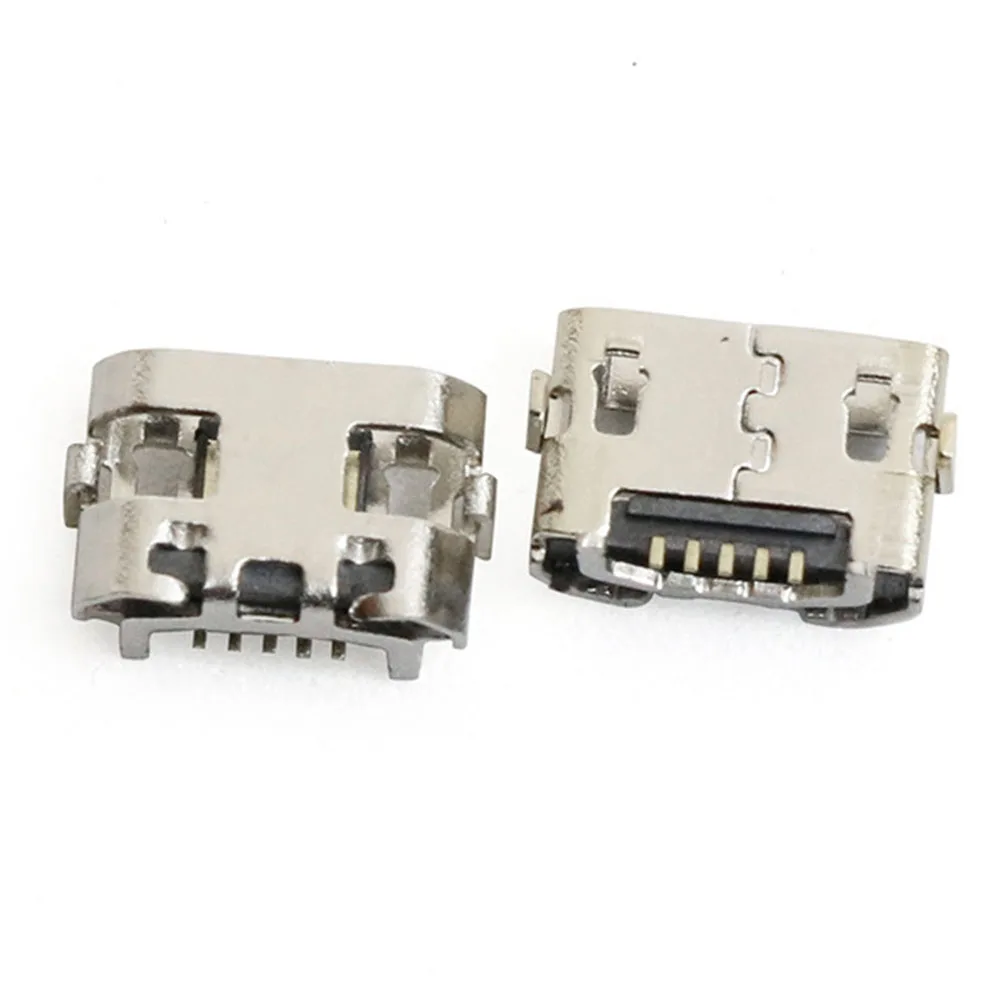 

10pcs Micro USB 5pin Jack mini Connector Mobile Charging port For HUAWEI HONOR Play Y5 CUN-L01 MediaPad M3 lite P2600 Moto G5S
