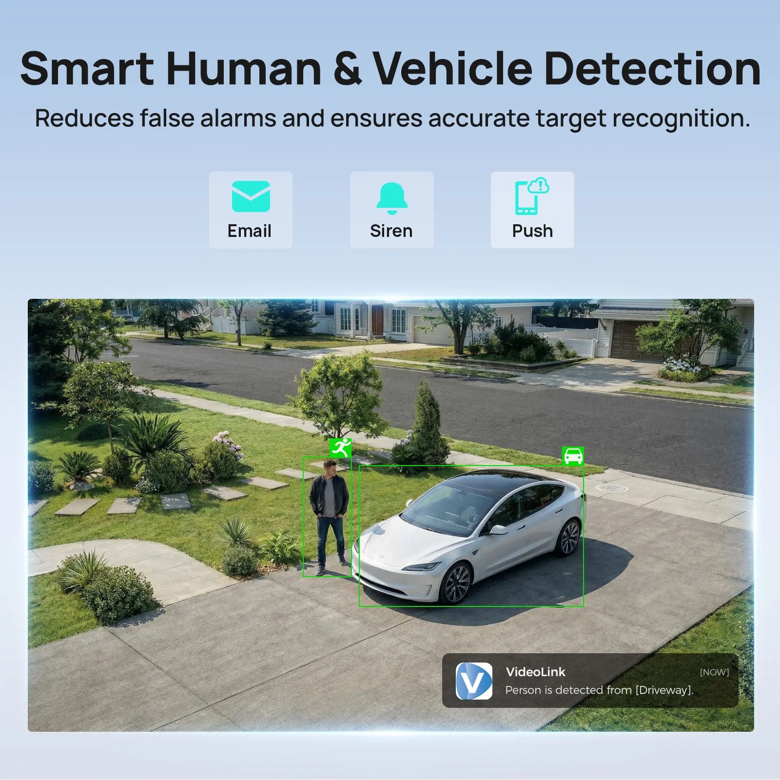 VIKYLIN 8MP IP Security Camera Poe 4K Full Color Night Vision Human Vehicle Detection Surveillance Support SD Storage ONVIF IP67 4