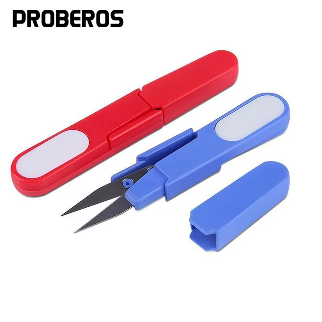 U-shaped Mini Scissors for Fishing Sewing Scissors Cap Nippers