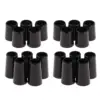 20 Pack .370/.335 Black Golf Ferrules s Wood Shafts Club Accessories 5