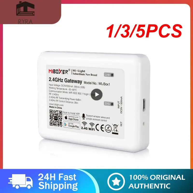 

Пульт дистанционного управления Miboxer, 1/3/5 шт., 4 Вт, GU10, MR16, RGB + CCT, цветовая температура 220 В, 2,4 В, г