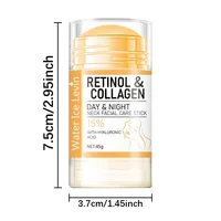 Crème raffermissante pour le cou et le visage au rétinol et au collagène, bâton de crème raffermissante pour le cou à l'acide hyaluronique, formule hydratante, disponible pour hommes et femmes 2