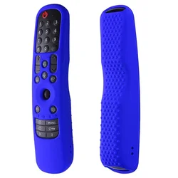 Shockproof Silicone Remote Control Cover in Black (Blue)