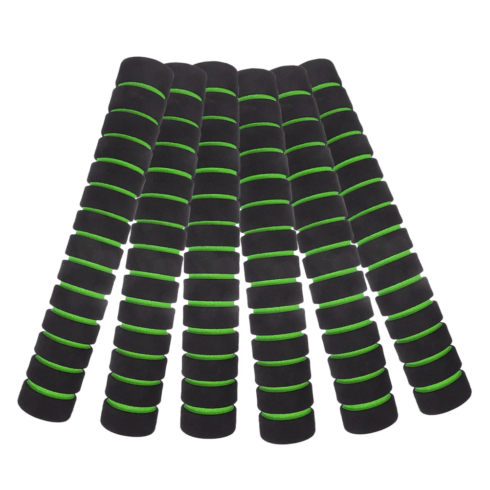 

3 Pairs Colorful Sponge Grips Non-slip Kayak Paddle Wraps Covers Supplies Protector Breathable Canoe Protective