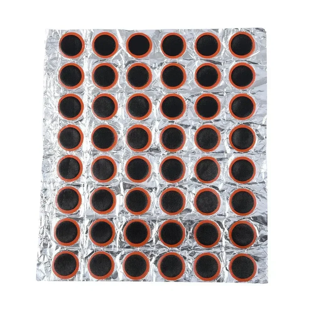 25mm Bike Rubber Puncture Patches Bicycle Tire Tyre Tube Repair Cycle Patch Kit No Glue Inner Tube Puncture Repair Tool