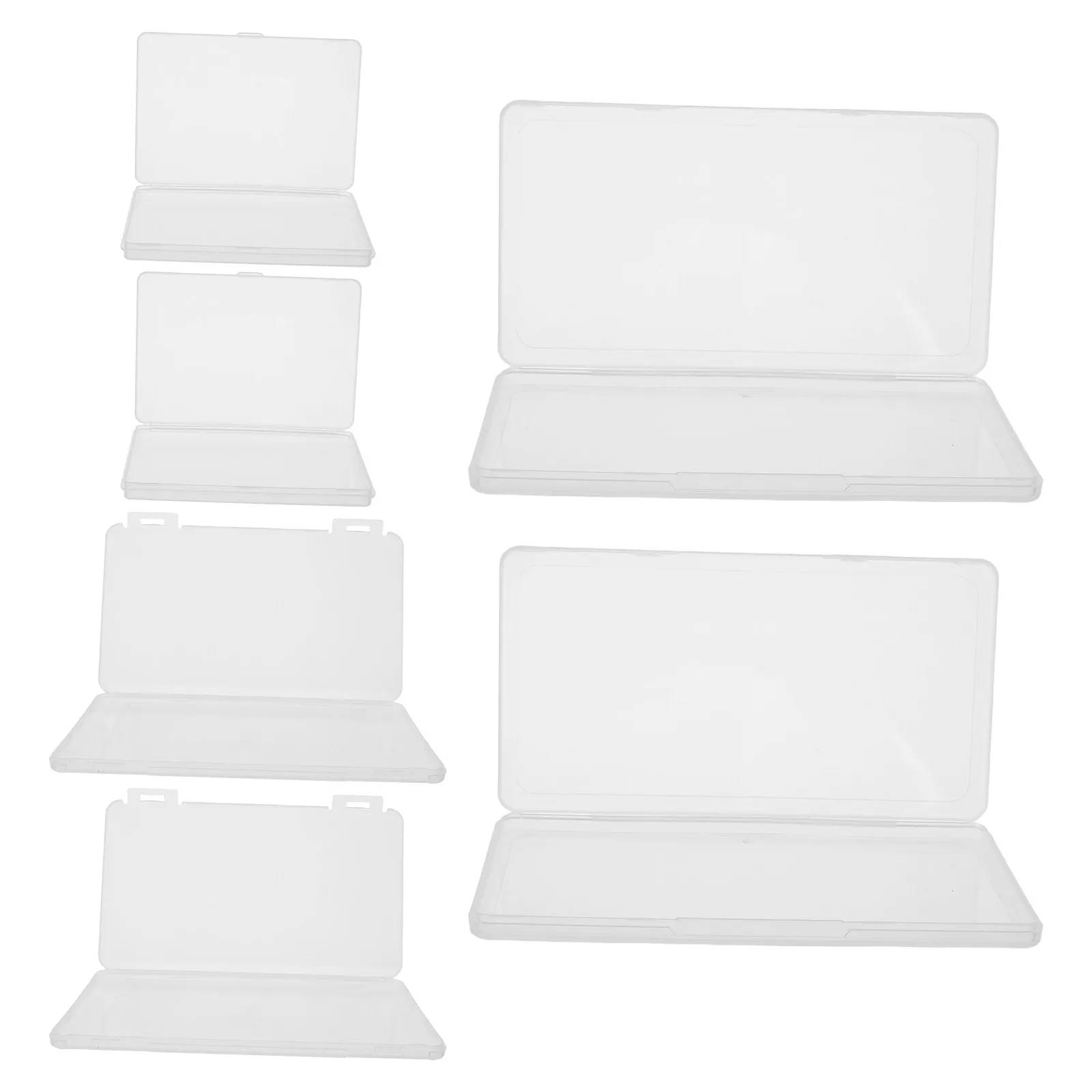 6Pcs 투명 컴팩트 수채화 팔레트 상자 야외 스케치 안료용 휴대용 여행용 아트 페인트 정리함 뚜껑