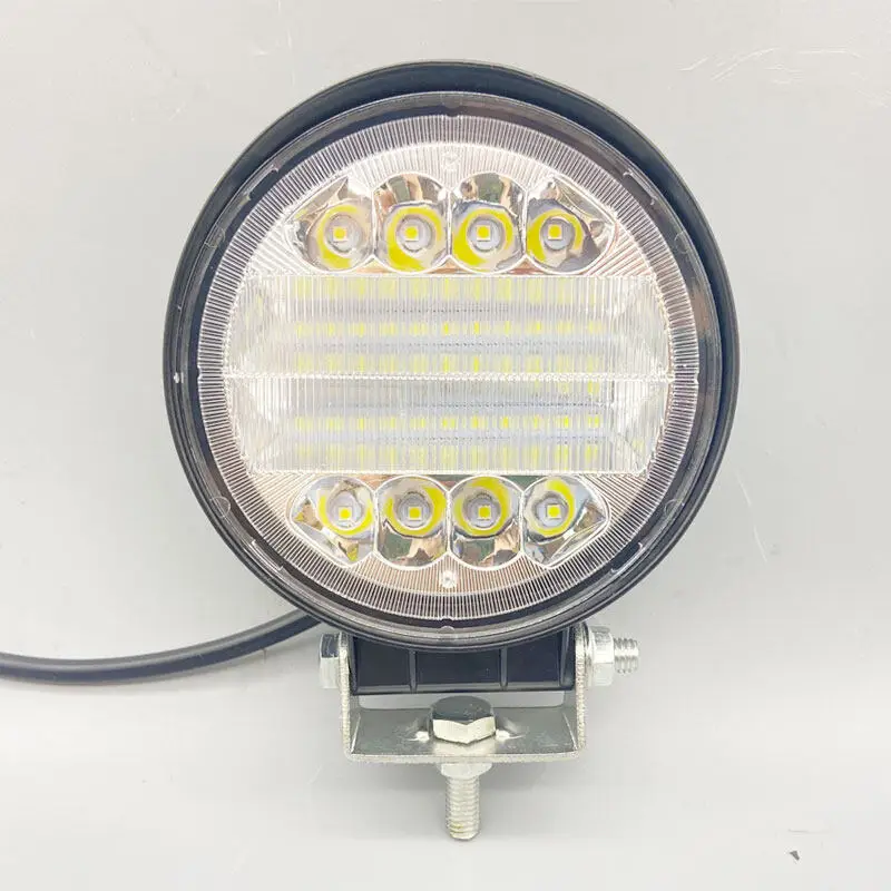 Excavator work light 12V 24V light cab LED headlights temporary work cab ceiling Komatsu Caterpillar Doosan Kobelco