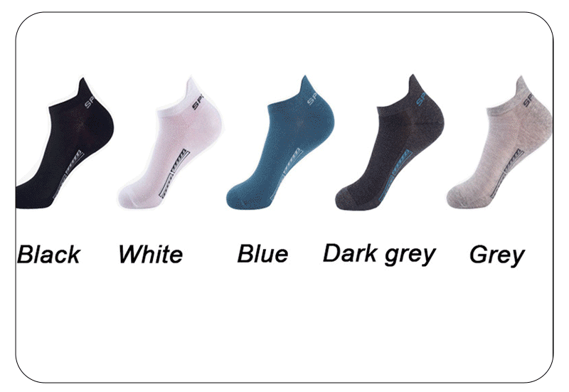 5/10/20 Paar Herren-Sportsocken aus dünnem Netzstoff, atmungsaktiv, für den Sommer, Polyester, schweißabsorbierend, kurze Socken – Detail 5