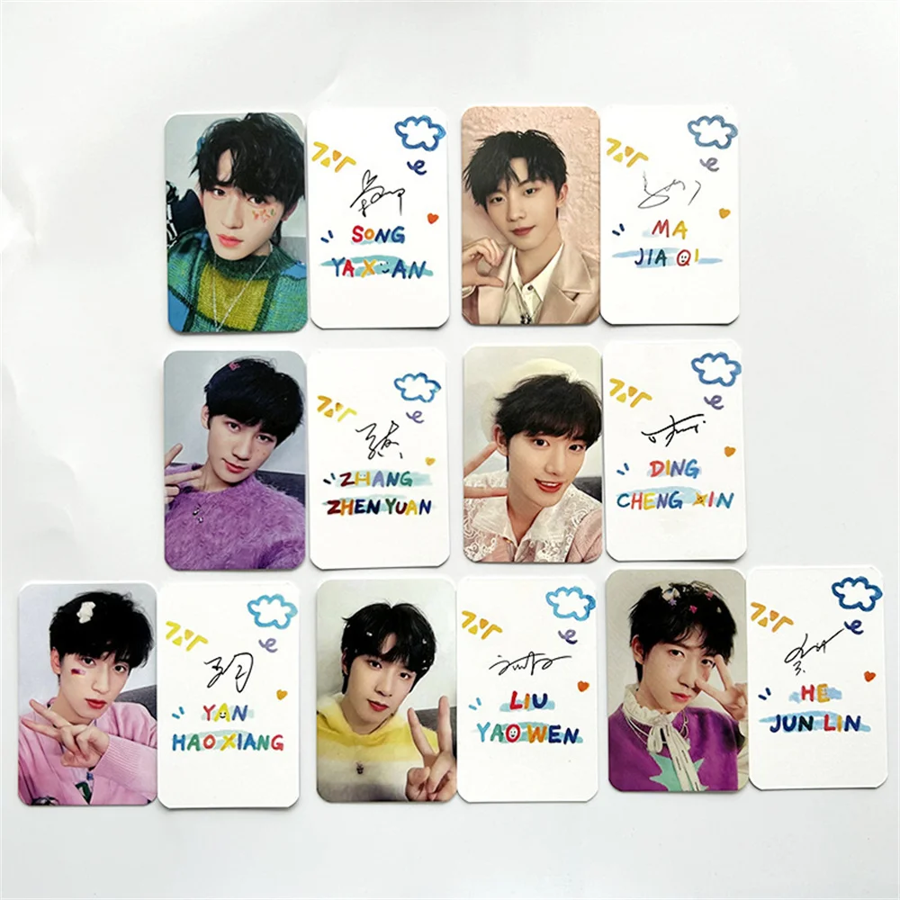 

7pcs/Set Kpop TNT Photocards SongYaXuan LiuYaoWen Korean Style LOMO Cards Fans Collection Card MaJiaQi ZhangZhenYuan Gifts