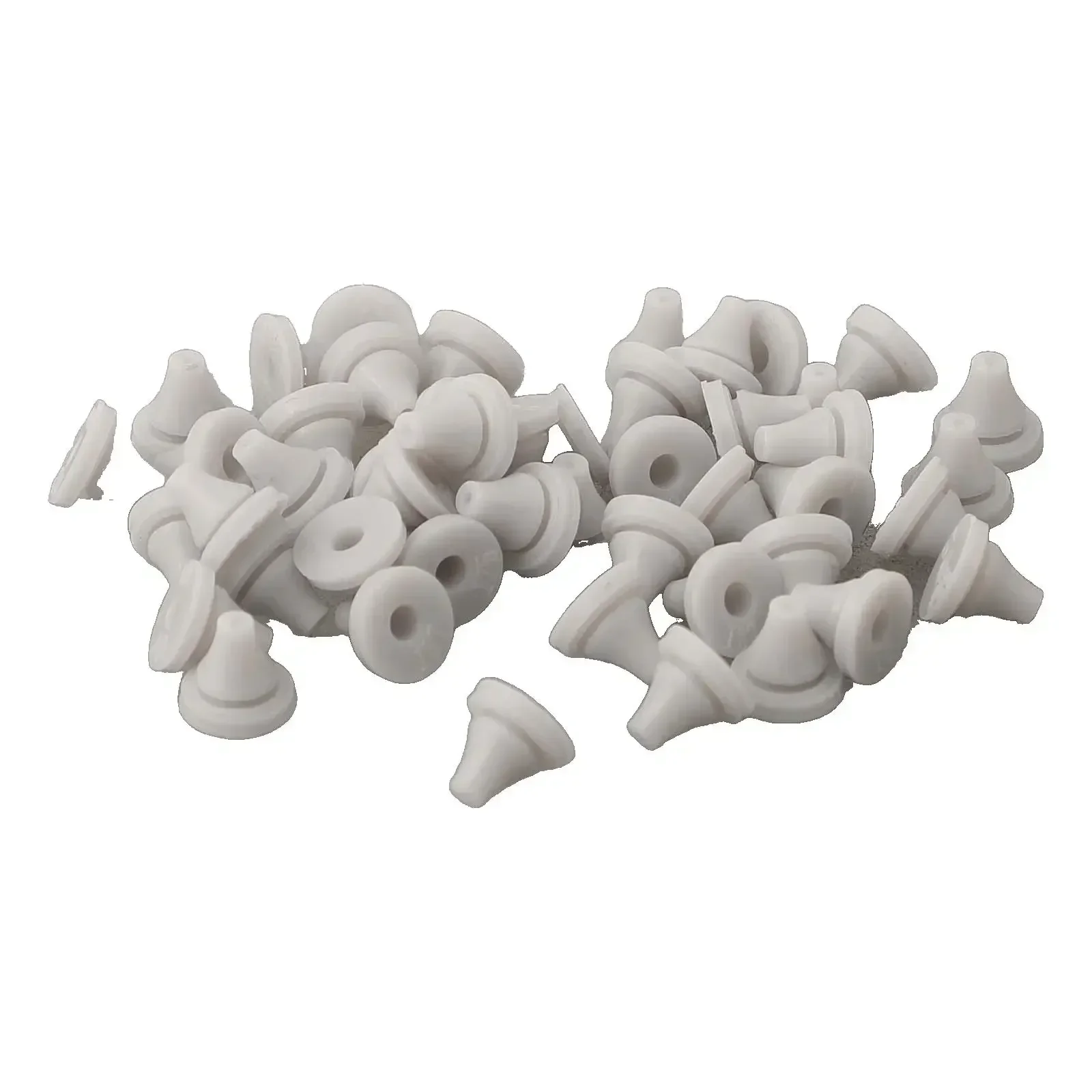 ~50pcs Shower 1Head 1Silicone Nozzles Replacement Part Spray Silicone Water Spray Nozzles Bathroom Shower Head Supplies 4