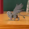 Steel demon animal animal zodiac god stainless steel metal DIY assembling model three-dimensional jigsaw mini ornaments 3