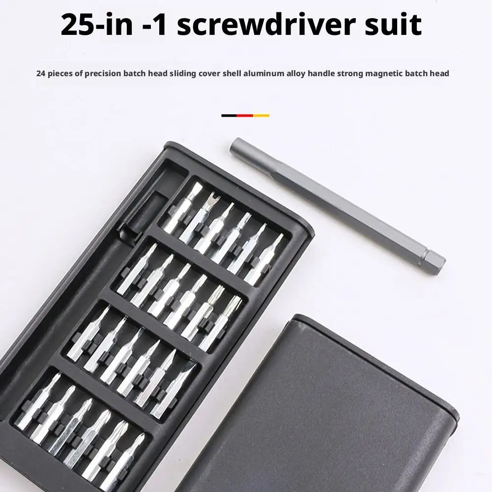 25in1 Elektroschrauber Präzisionsset Elektrowerkzeug Wiederaufladbarer magnetischer kleiner Bit für Xiaomi Mobile Handy Reparatur – Detail 7