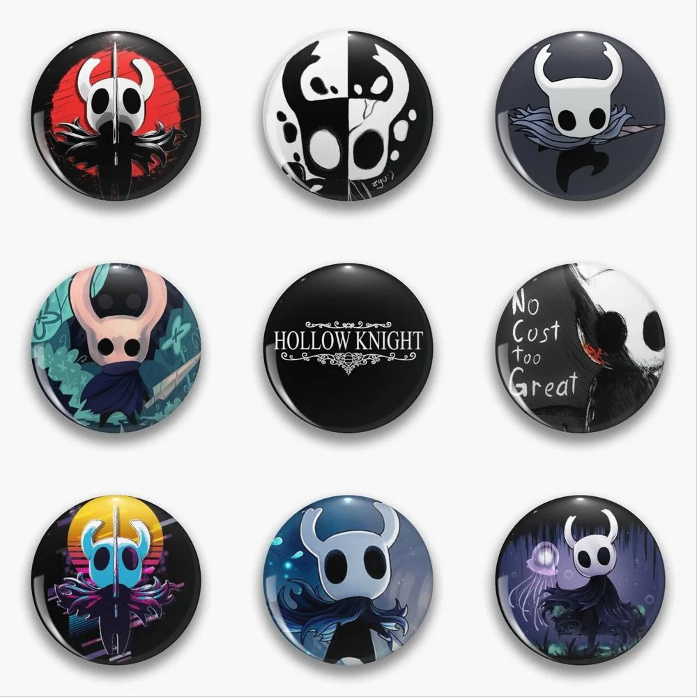 Hollow Knight Pins Broche Badge Anime Fashion Cute Custom Broche Fashion Metal Shirt