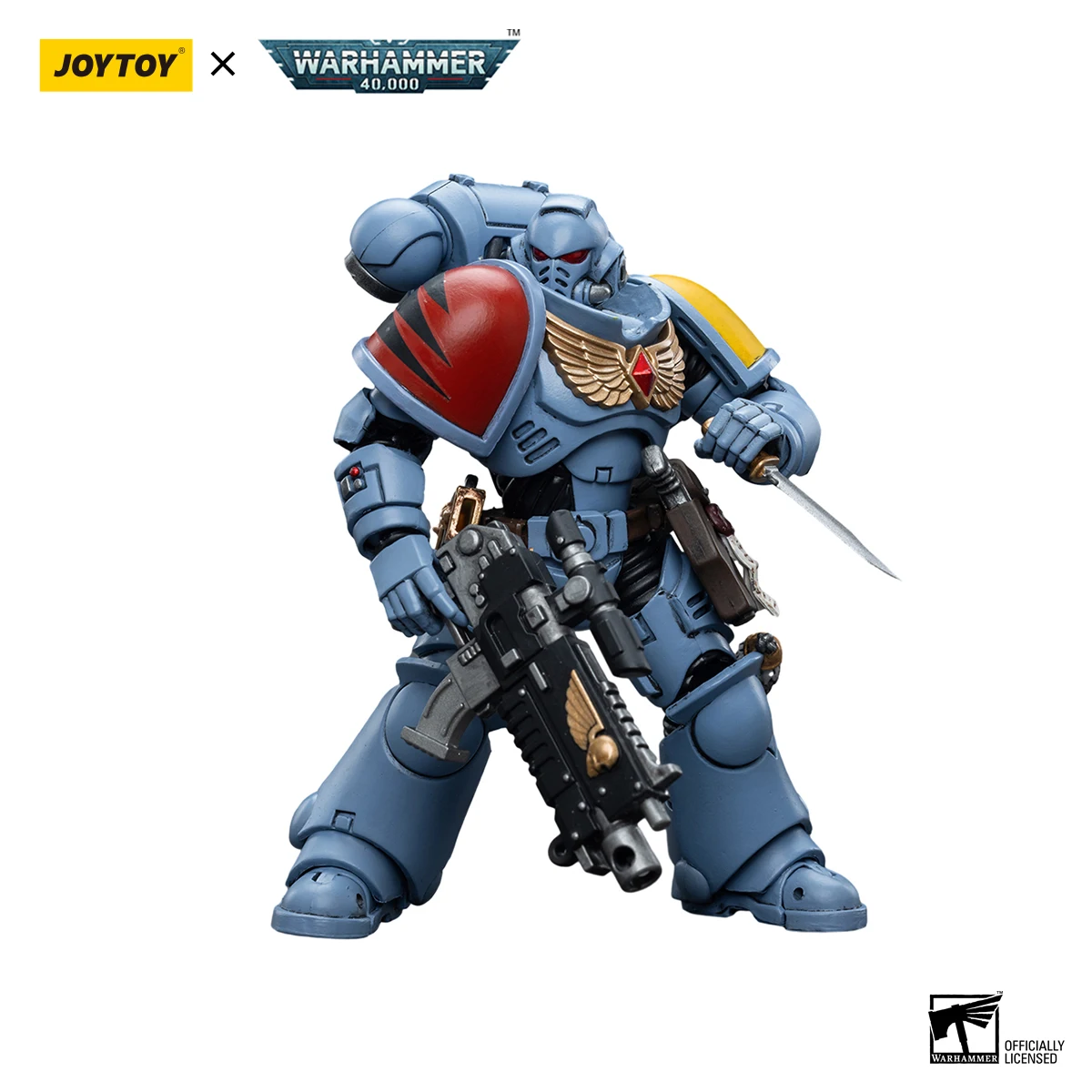 [Disponibile] Joytoy Warhammer 40K 1/18 Action Figures New Space Wolves Intercessors Anime Model Toy Gift