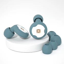 Sleep Noise Reduction Soft Silicone Reusable Waterproof Earplugs (12)