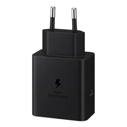 SAMSUNG 60W Super Fast Charging Original EU Wall Charger with 3A Type C Cable - Only Adapter