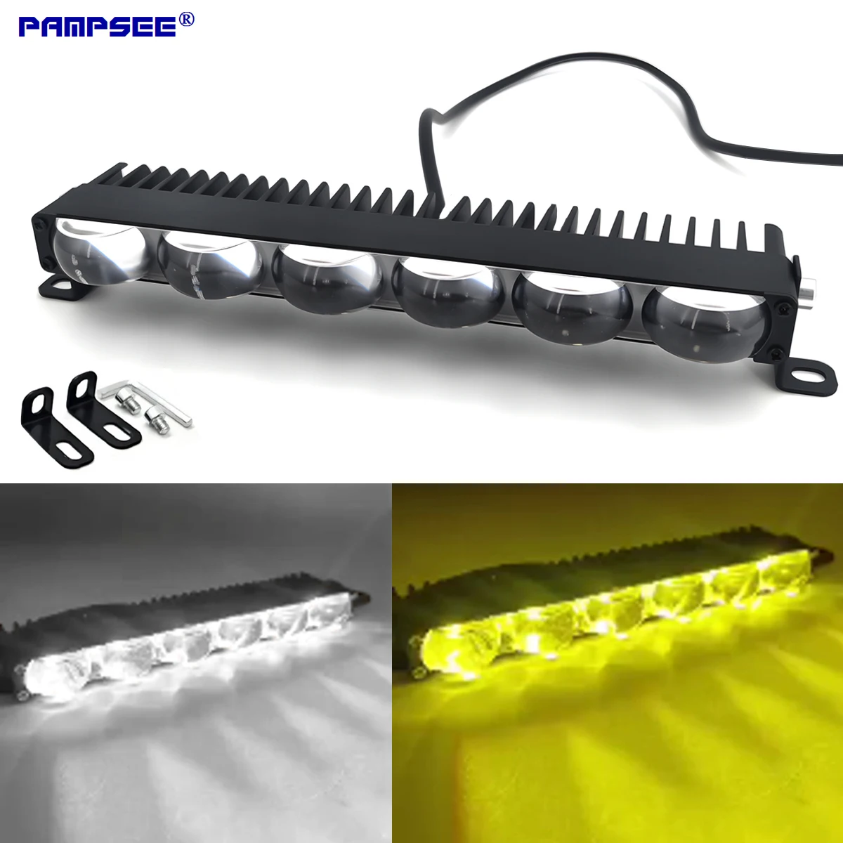 ไฟหน้า LED โปรเจคเตอร์ ไฟตัดหมอก ไฟกระจังหน้า รถยนต์ มอเตอร์ไซค์