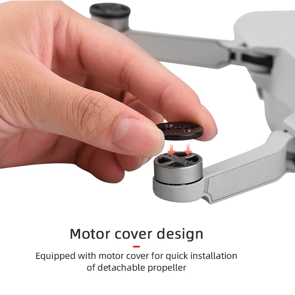 Three-blade Propeller Drone Propeller Drone Propellers Drone Propeller Blades Propeller Replacement Parts for DJI Mavic Mini /Mini 2/SE Drone Light Weight Props Blade Replacement Wing Fans Spare Parts Accessory