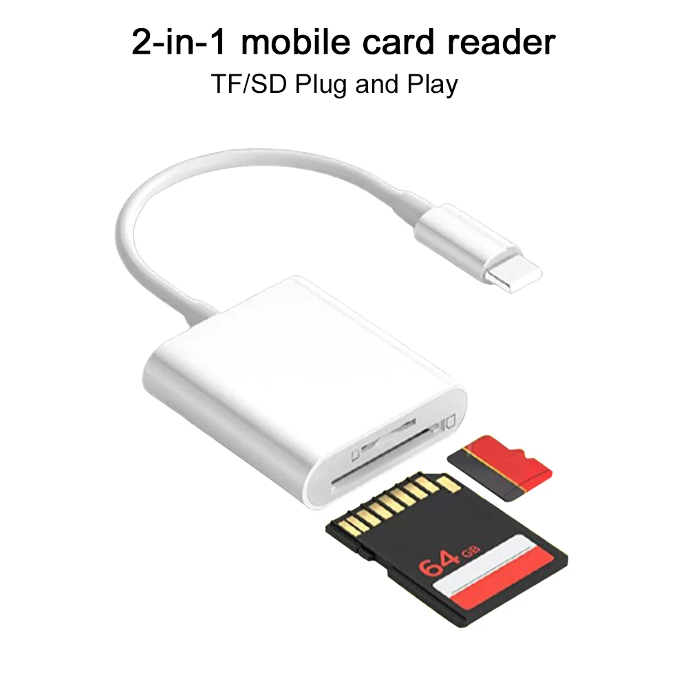 SD Card Reader High speed Reading Adapter For Apple iPhone 14 13 3.0