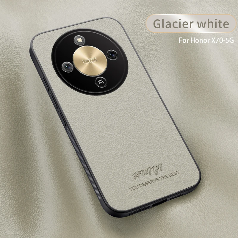 Leather Magnetic Charging Case - Business Anti-Fall Protective Cover